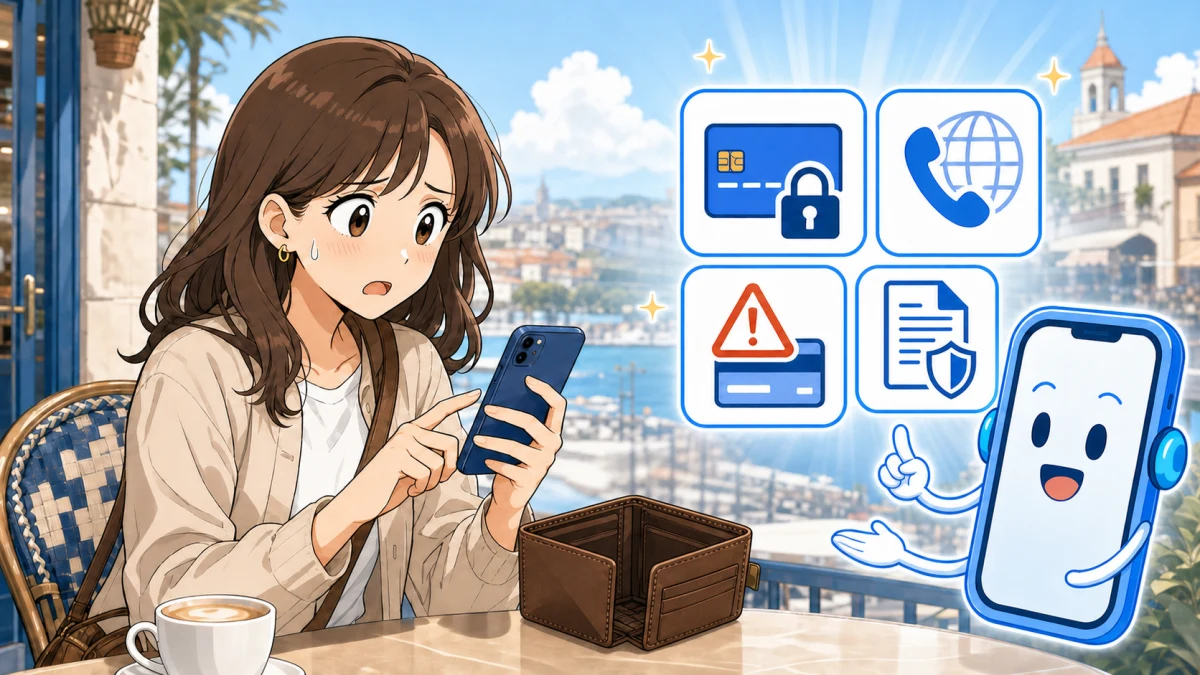 Credit card lost